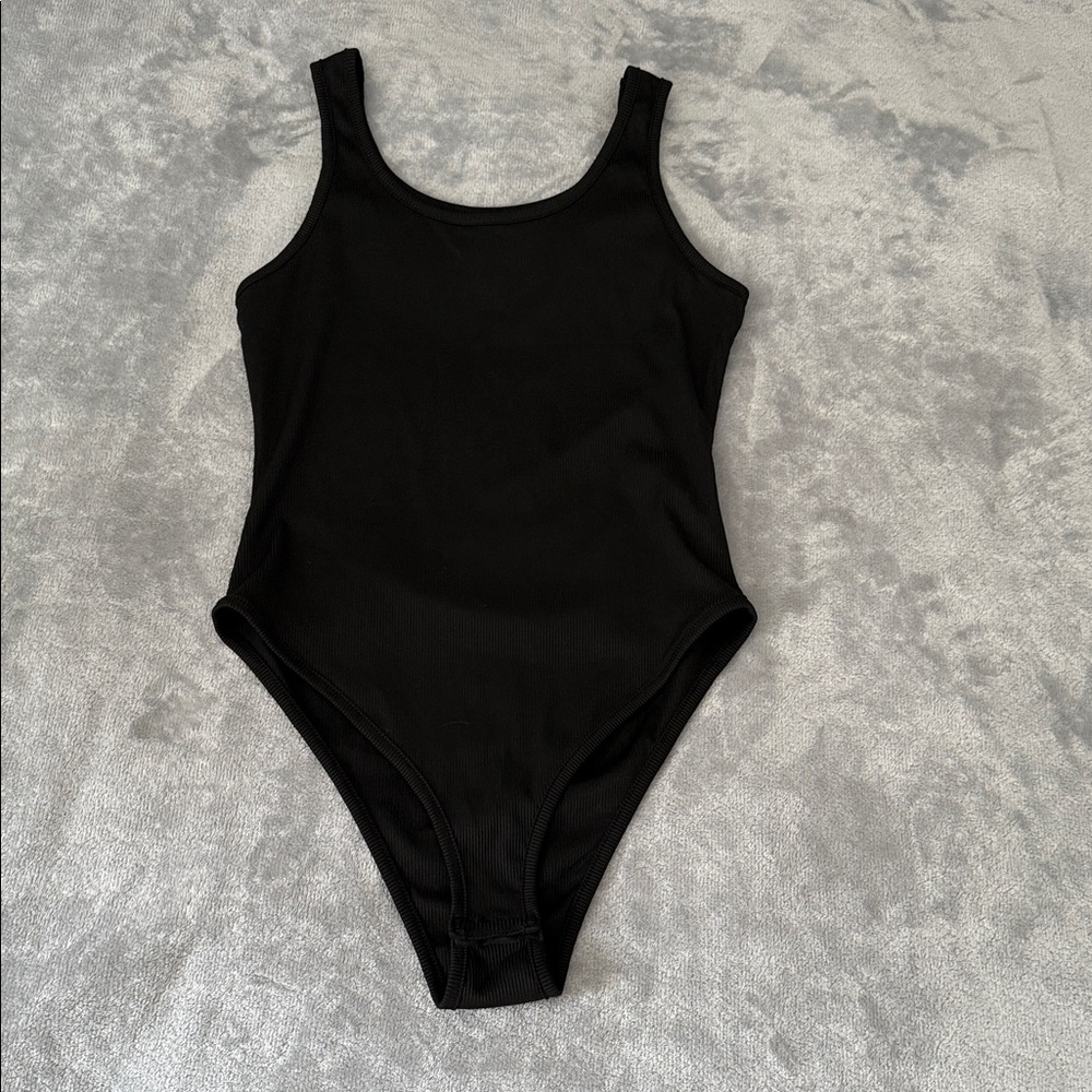 SHEIN Classic Black Bodysuit